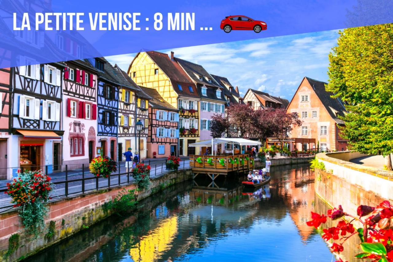Le Blue St Leon : 2 Pieces Cozy Lit King Size Wifi Colmar Exterior foto